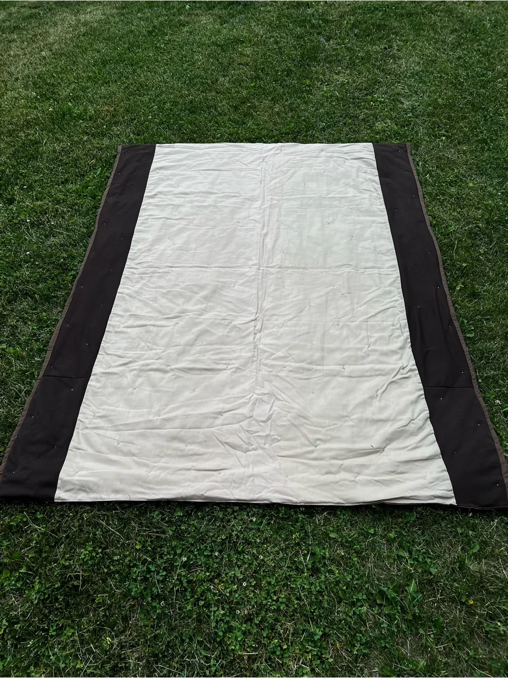 Vintage Handmade Quilted Blanket